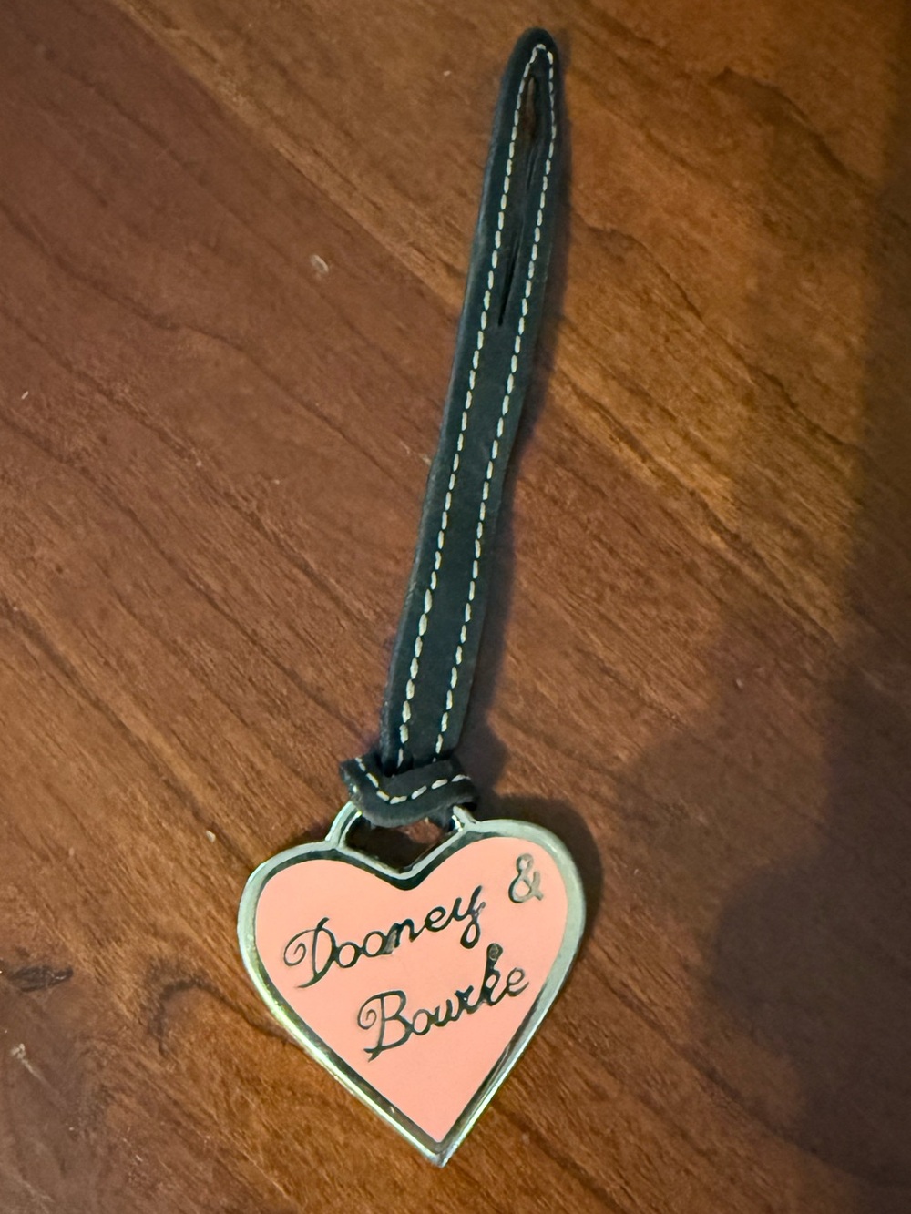 Vintage Dooney & Bourke Bag/Purse Charm // Dooney Hearts
